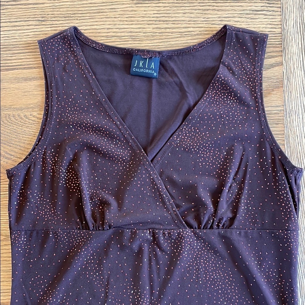 y2k JKLA sparkly top
